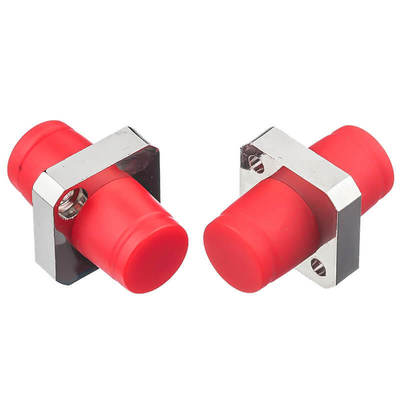 FC UPC Square Fiber Optic Adapter, <0.2dB Insertion Loss