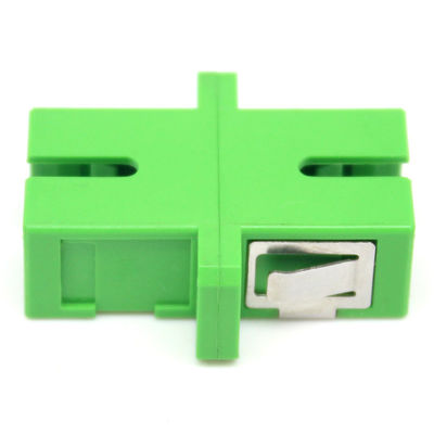 Adaptore a fibra ottica simplex a modalità singola con flange e bassa perdita di inserimento di 0,2 dB