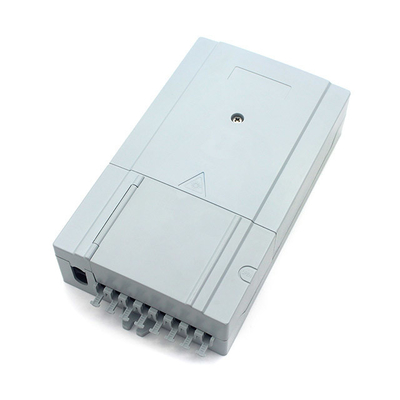 Casella di distribuzione in fibra ottica bianca 24 SC Adaptori interni per montaggio a parete