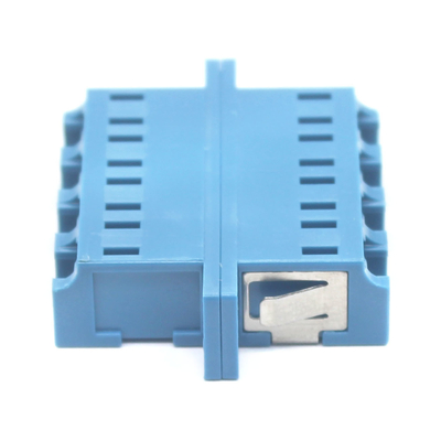 LC/UPC a LC/UPC Quad Single Mode Plastic Fiber Optic Adapter Plate Clip per la rete 4G