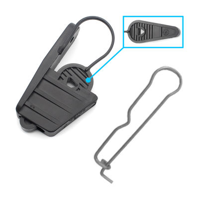 Clampada per fili in acciaio inossidabile da 45 g per cavi in fibra ottica per esterni Clampada tipo 1-2 per coppie di gocce