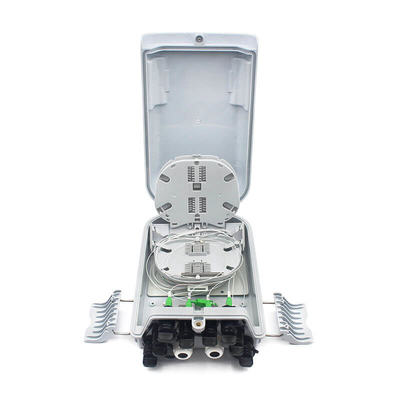 Casella di distribuzione a fibra ottica a muro interno 8 nuclei impermeabile IP55