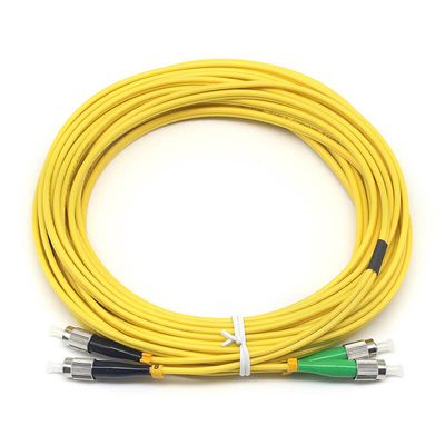 Resistenza all'umidità del cavo di patch in fibra ottica in PVC FC APC a FC UPC Tensibilità