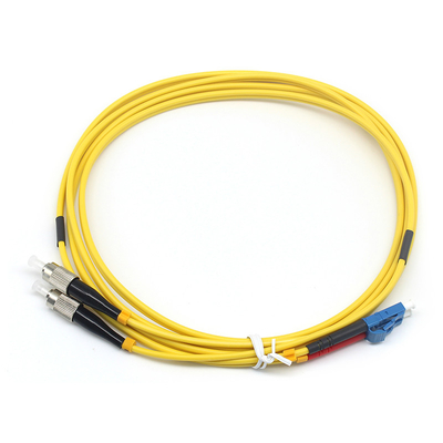 LSZH 3.0mm St Lc Fiber Patch Cable 2.0mm Duplex LC UPC verso FC UPC SM