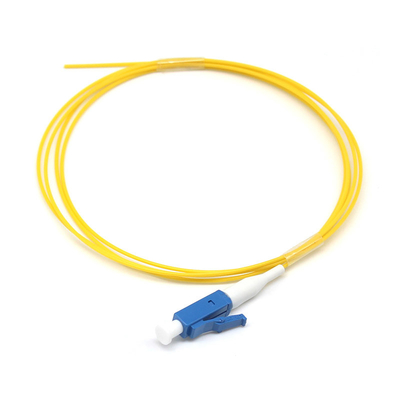 LSZH LC UPC 0,9 mm Fibra ottica Pigtail Assemblaggi per vari tipi di fibra e opzioni di connettore