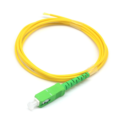 1M 1.5M SC APC Pigtail in fibra ottica G652A1 o A2 per la rete a banda larga in fibra