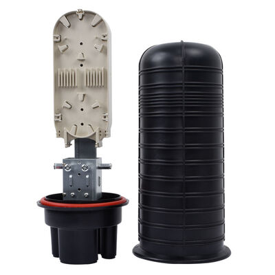 Chiusura comune del cavo a fibra ottica di tipo cupola IP68 con 48/96/144 Core e 24/48/72/96/144/288F Capacità