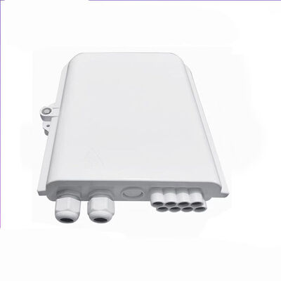 Scatola di terminazione in fibra ottica IP65 impermeabile a 8 core con materiale PC+ABS per rete FTTH