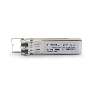 Fino a 10,31 Gb/s 10G ER 1550nm 40km SFP Optical Transceivers Module