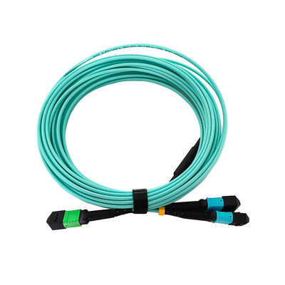 MTP/MPO a MPO OM3/OM4/OM5 Cavo a tronco in fibra ottica da 3,0 mm con 8~44 fibre