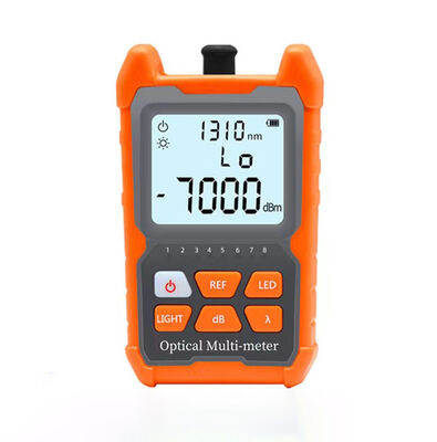 FTTH Mini Multifunctional Optical Power Meter and Cable Tester con gamma di lunghezza d'onda da 850 nm a 1625 nm