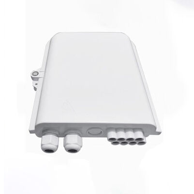 Casella di distribuzione in fibra ottica ABS per esterni a 8 core Casella terminale FTTH impermeabile