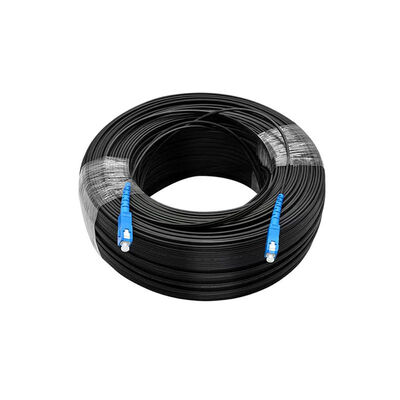 Cavo patch a caduta piatta SC APC FTTH da G657A1/A2 a bassa perdita LSZH