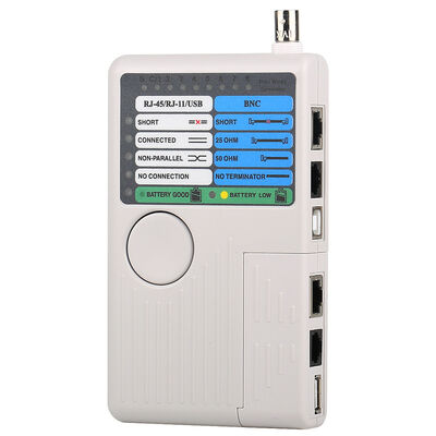 Testatore di cavi USB BNC 4 in 1 remoto RJ11 RJ45